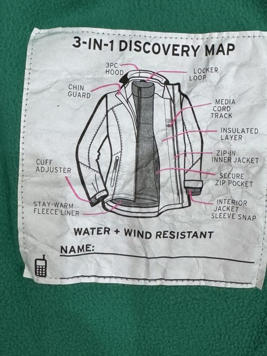 Дамско водо и ветро устойчиво зимно яке CHAMPION 3V1 .Размер М