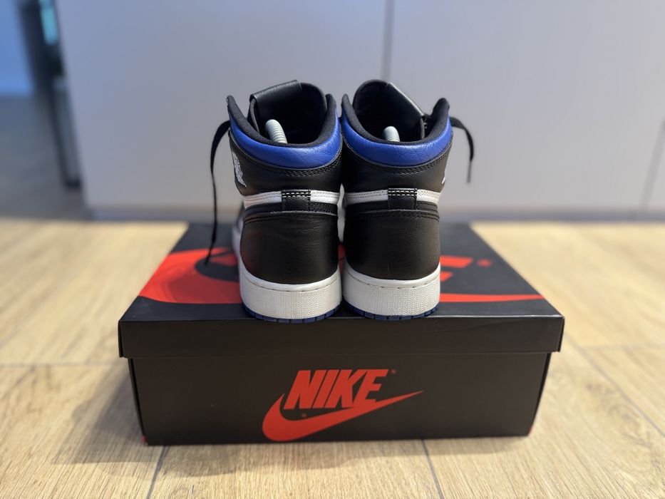 Air Jordan 1 Retro High OG Royal Toe, mărimea 38, stare foarte bună