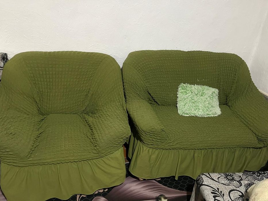 Диван, мини диван и кресло