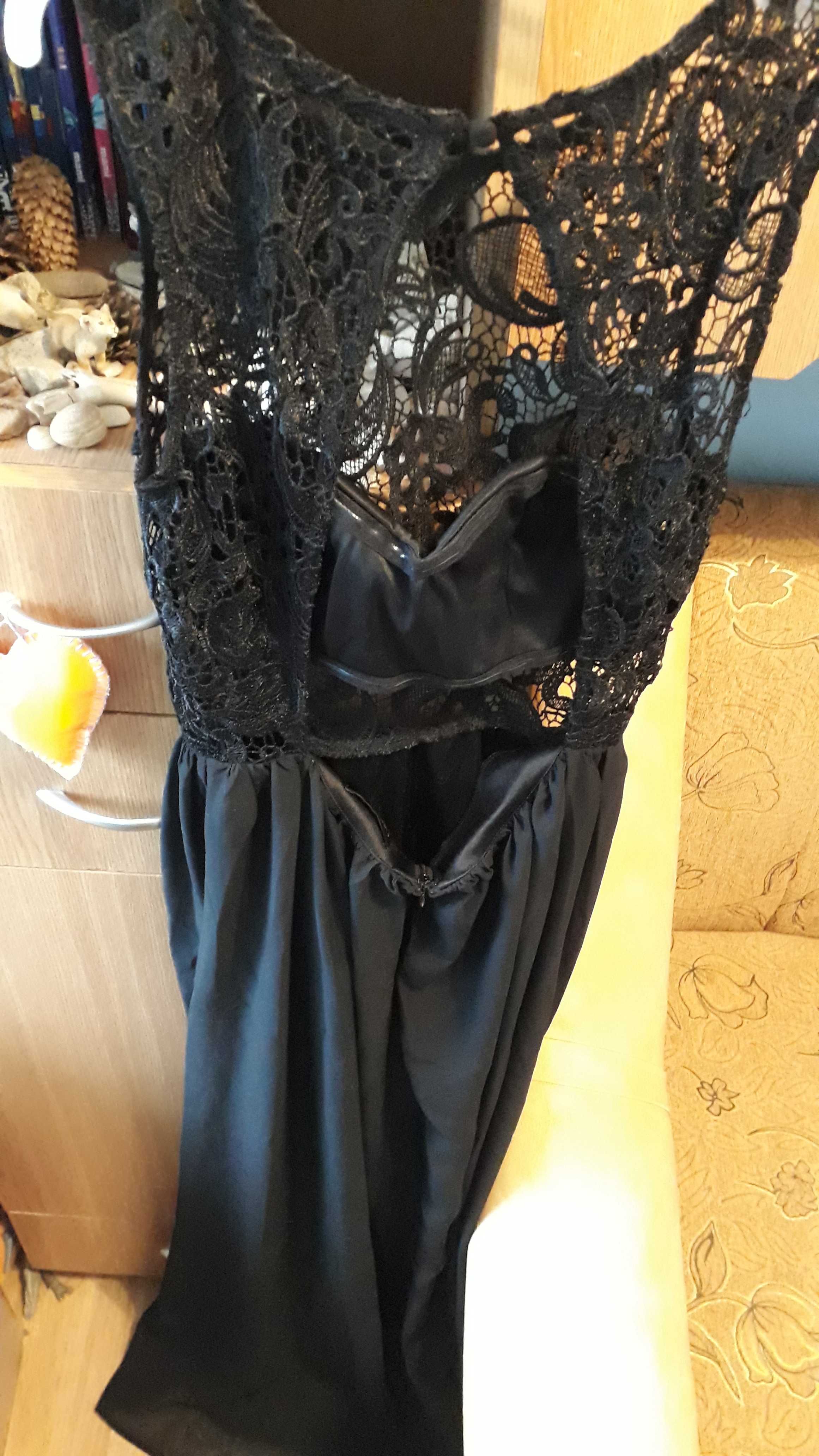 Rochie de seară, neagră, M