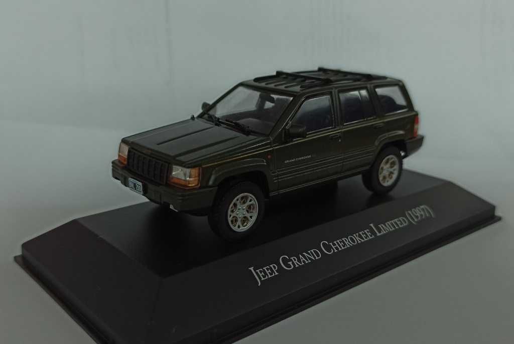 Macheta Jeep Grand Cherokee Limited MK1 1997 - IXO/Altaya 1/43