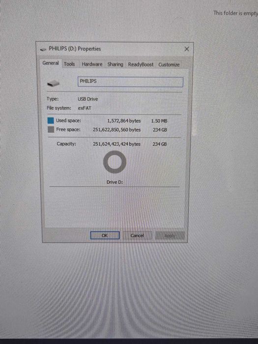 Memorie USB Philips 256 GB USB 3.2 metalic NOU!