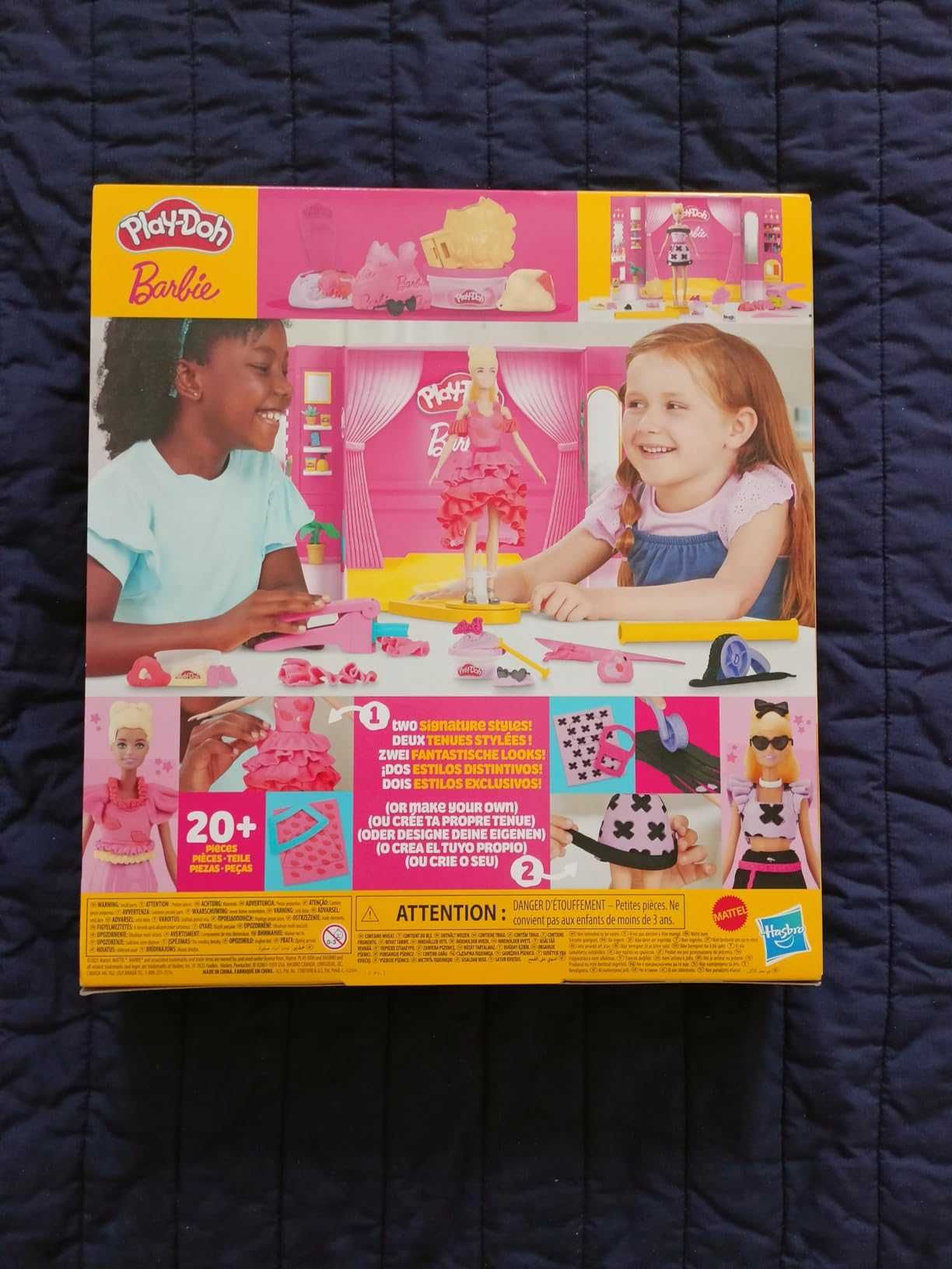 Комплект за игра Play-Doh Barbie с дизайнерско модно ревю