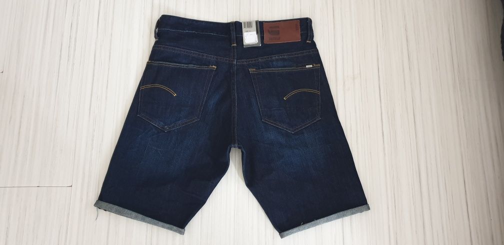 G - Star 3301  Short Jeans 31 НОВО! ОРИГИНАЛ! Мъжки Къси Дънкови Панта