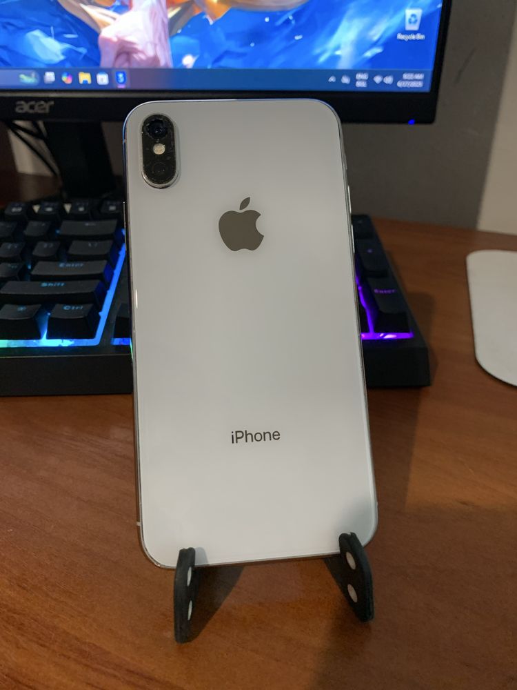 Iphone x 64gb silver