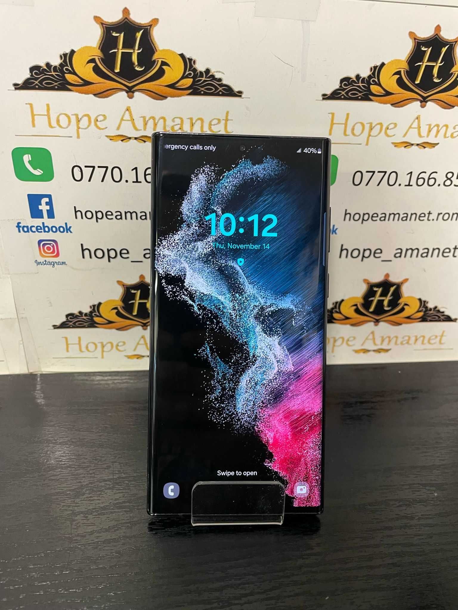 Hope Amanet P10/Samsung S22 Ultra //Garantie 12 luni!