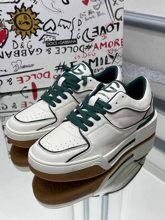 Adidasi Dolce Gabbana-piele naturală 100% poze REALE nu copiate