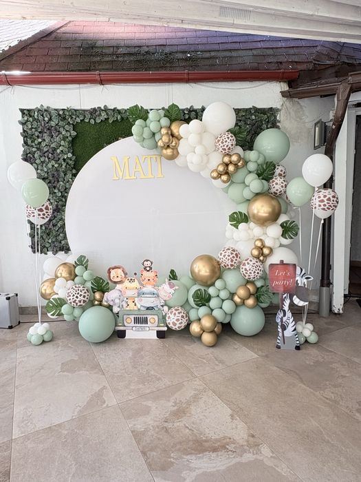Arcada baloane /Decor evenimente /Aranjament cristelnita