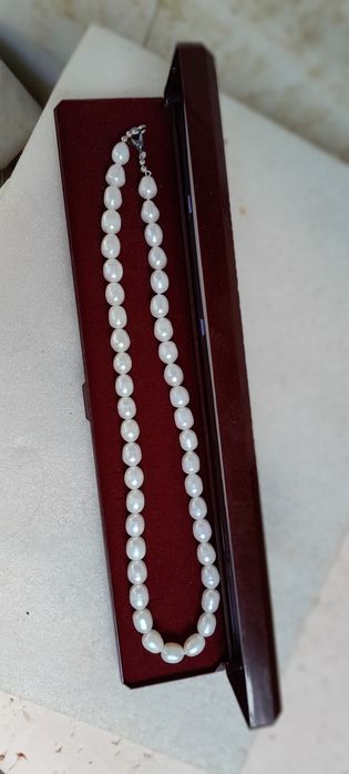 Новые бусы из жемчуга.
