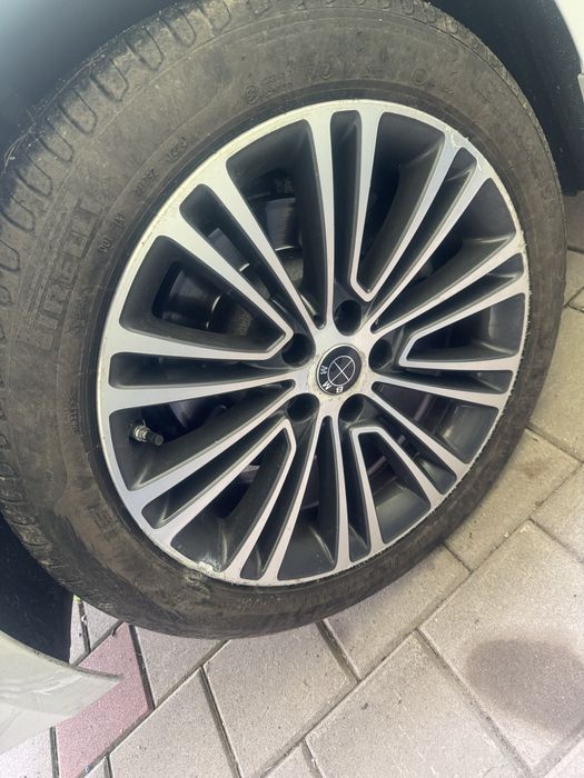 Jante BMW 5x112 + Anvelope Pirelli VARA NOI+Senzori presiune ORIGINALI