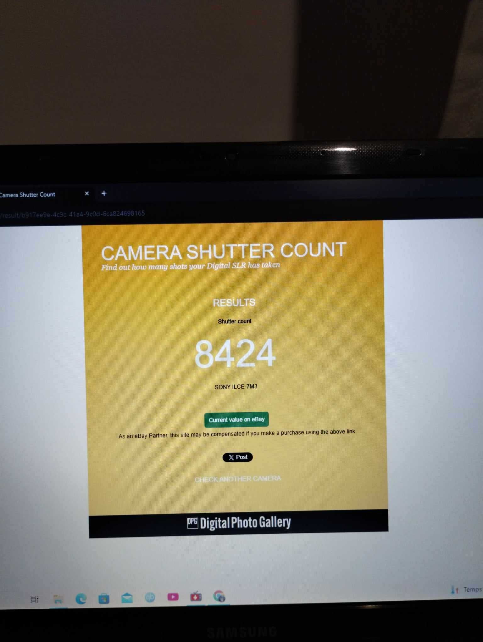 Camera Mirrorless Foto Sony A7 III