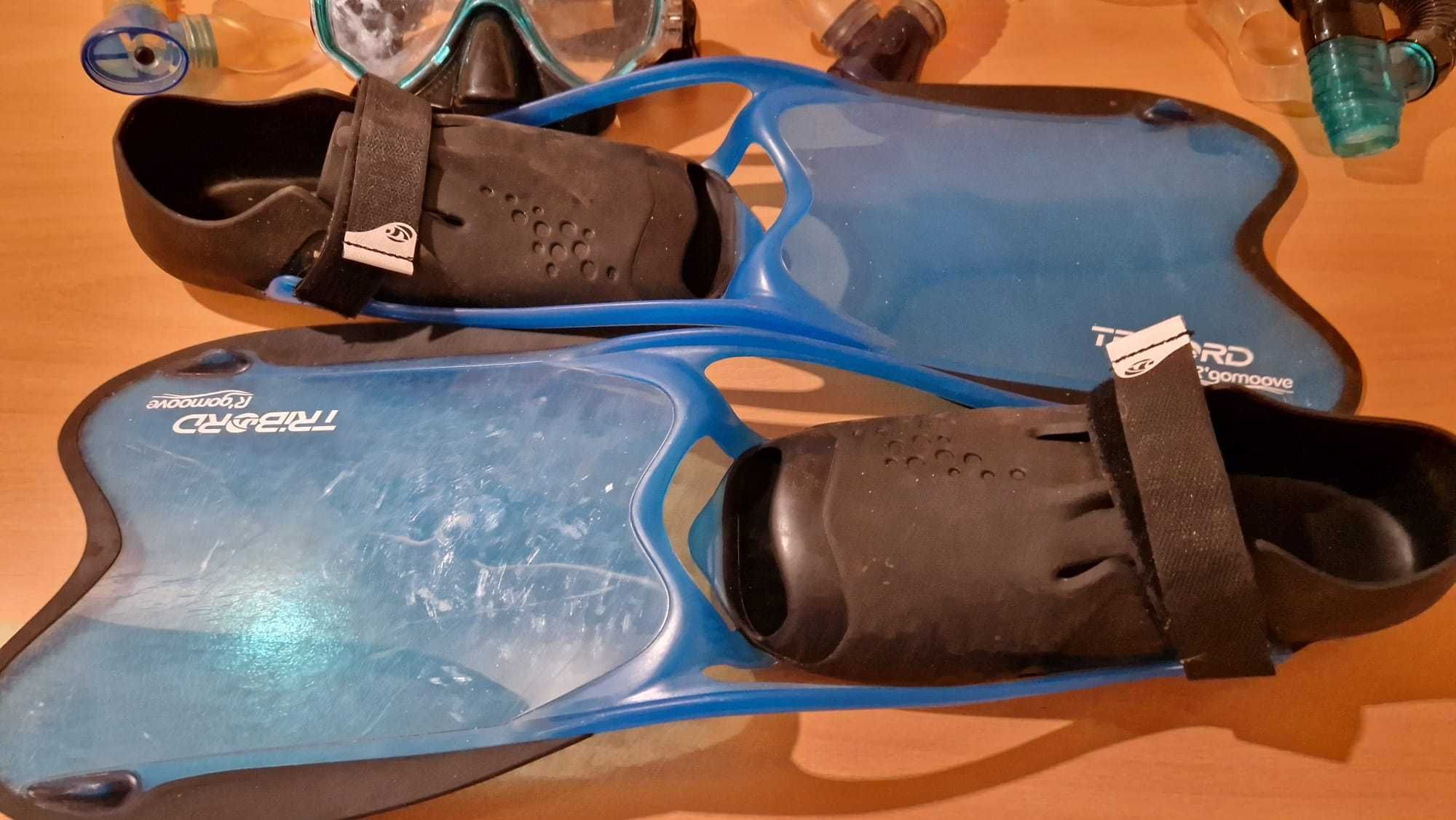 Echipament snorkeling / scufundari - masca, labe, tub