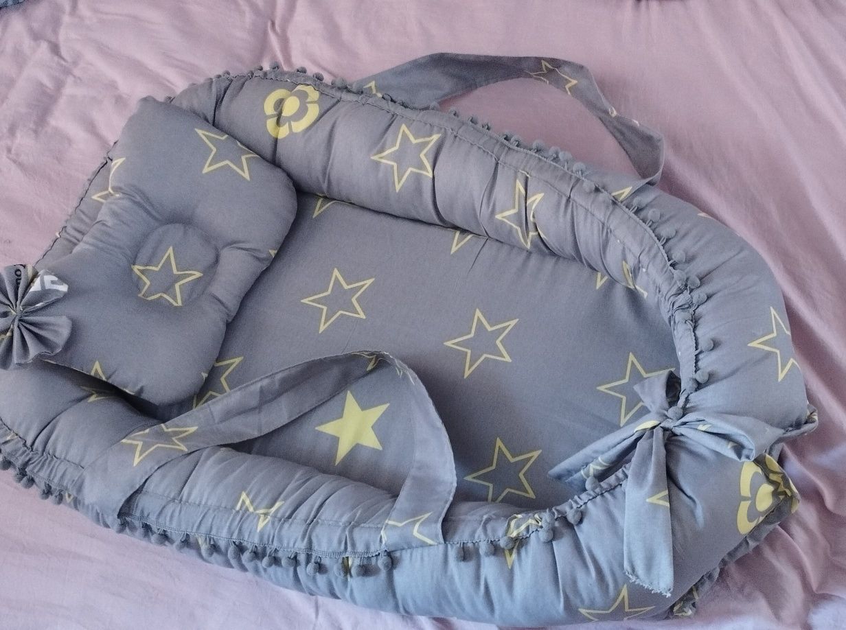 Детская  мини кроватка (гнёздышко) для новорожденных