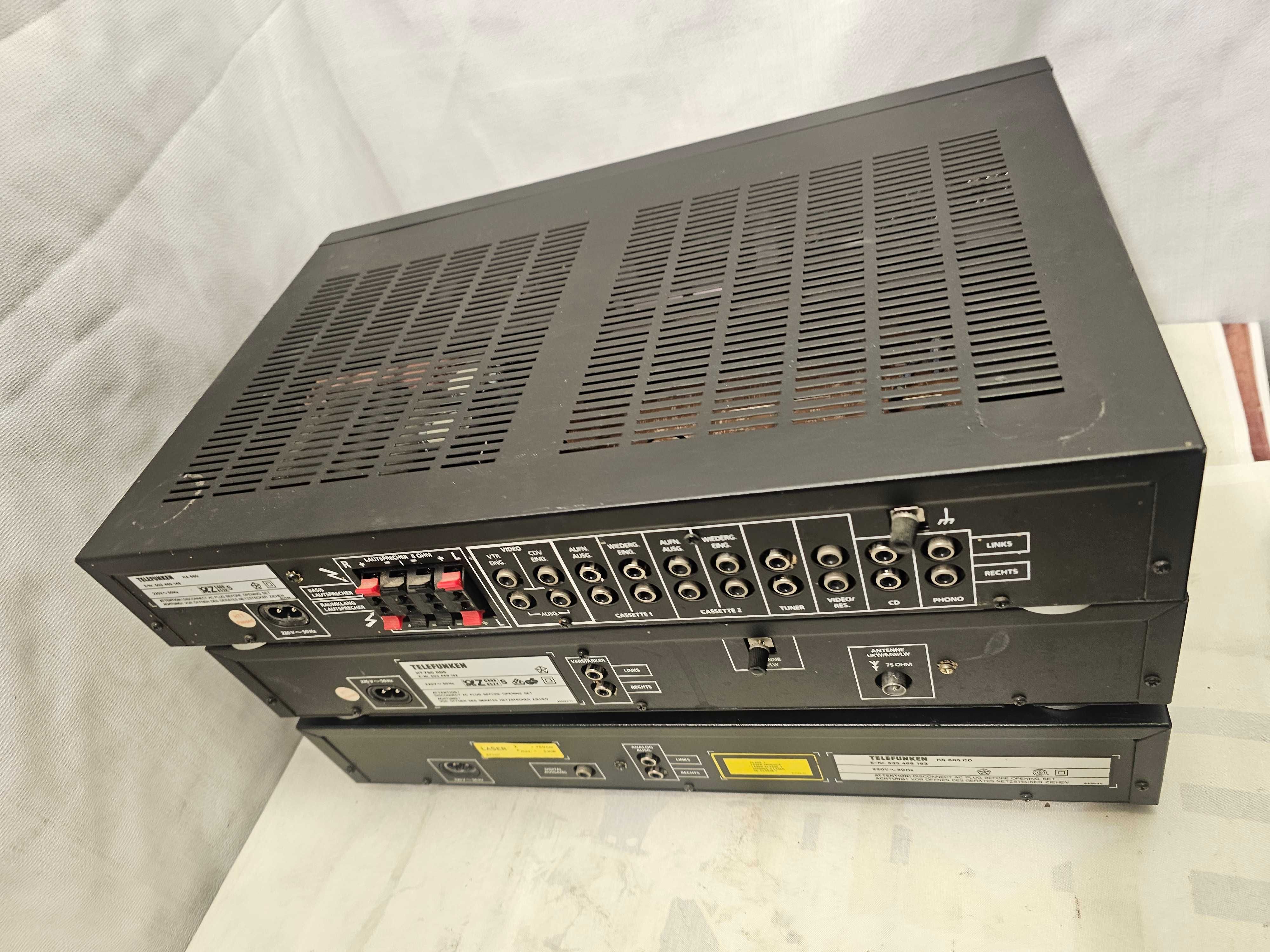 Linie audio Telefunken HA 680 HT 780 HS 685 Germany