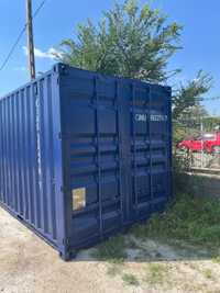 Container Maritim 20 ft excepțional Albastru