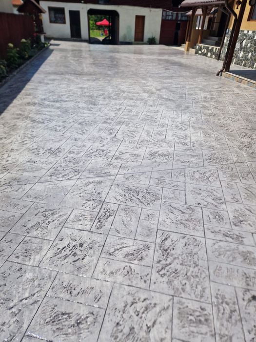 Beton amprentat simplu maturat