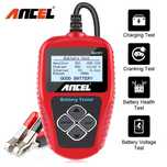 Tester Digital Baterii Auto Plumb Ancel BA101 si Display cu Backlight