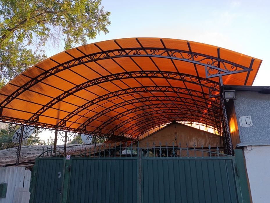 Сварочные работы навесы, перила, ворота