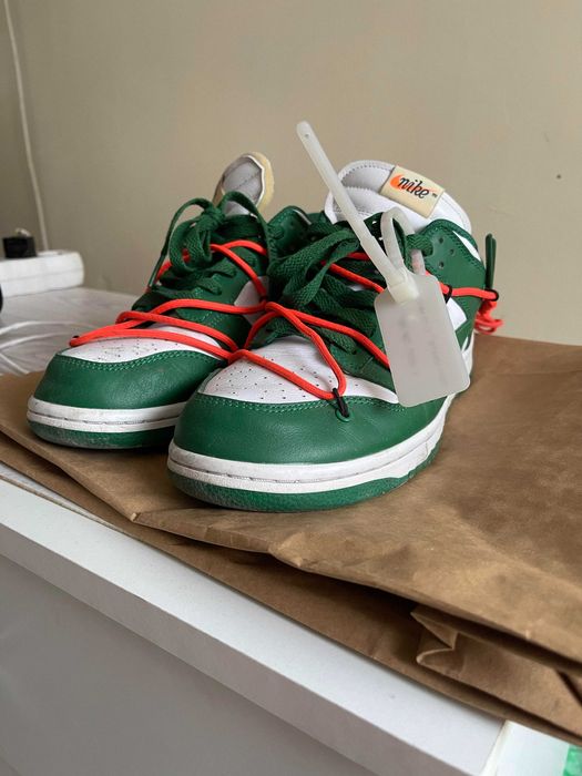 Nike dunk Off-white pine green