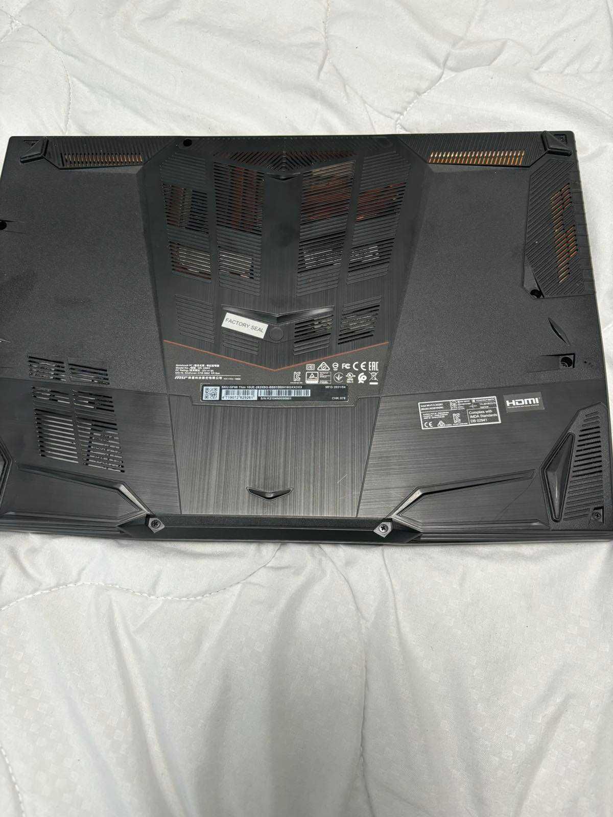 Лаптоп Gaming MSI GF65 Thin 10UE