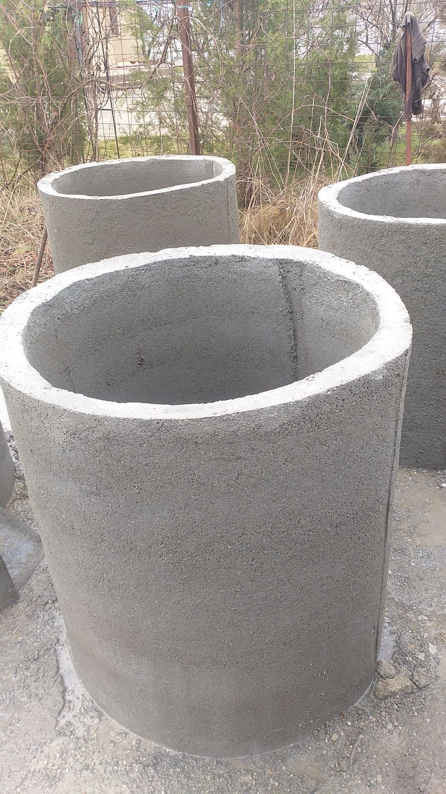 Tuburi din beton,  Puțuri apă