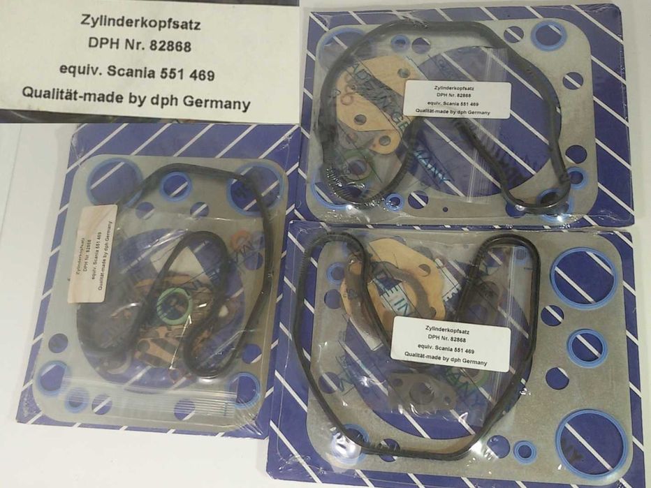 Лот уплътнения, гарнитури и т.н. на dph за DAF, Volvo, Scania и MAN