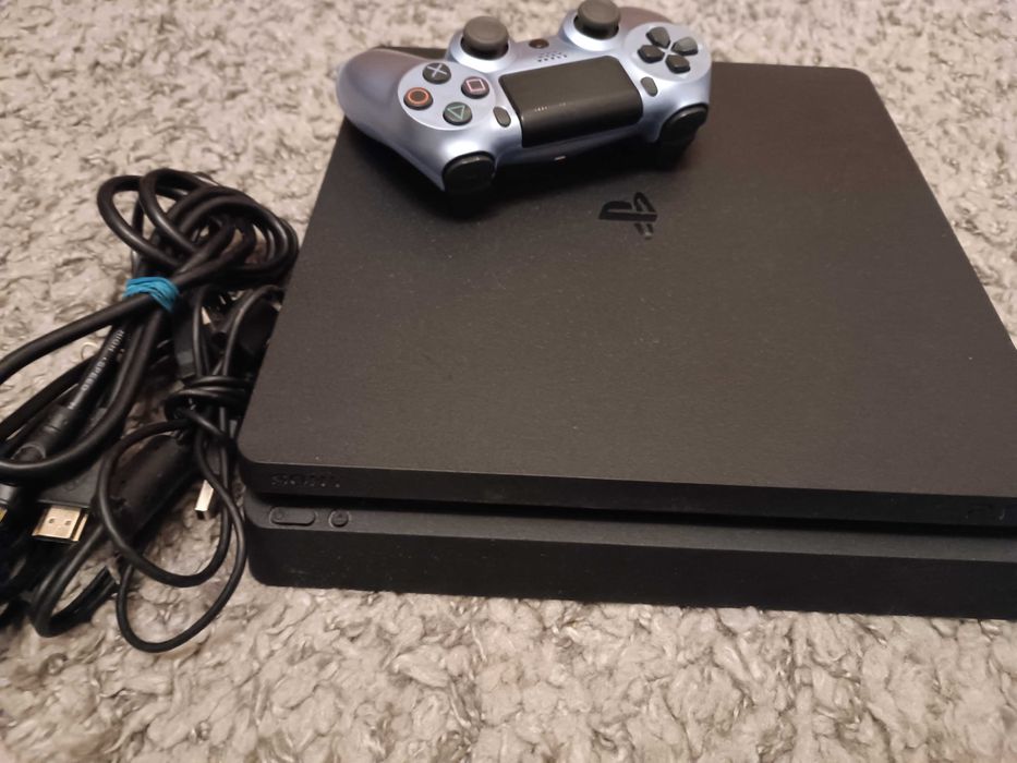 Playstation 4, Sony PS4, PS 4 slim, 1 Tb memorie + 2 jocuri Spiderman