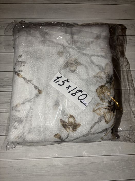 Тюль новая 1,50 ширина на 1,80 длина