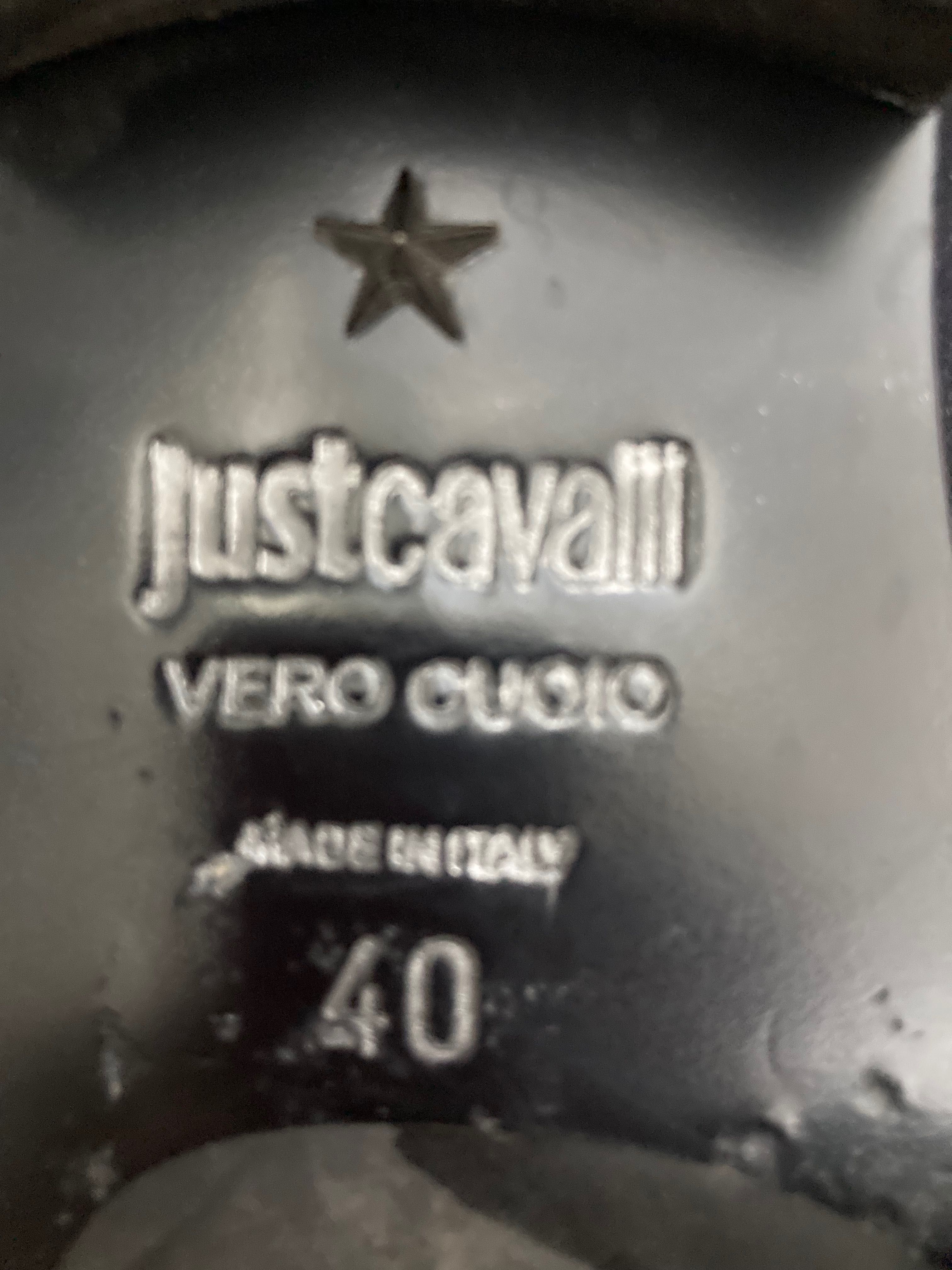 JUSTCavalli естествена кожа обувки 40 номер