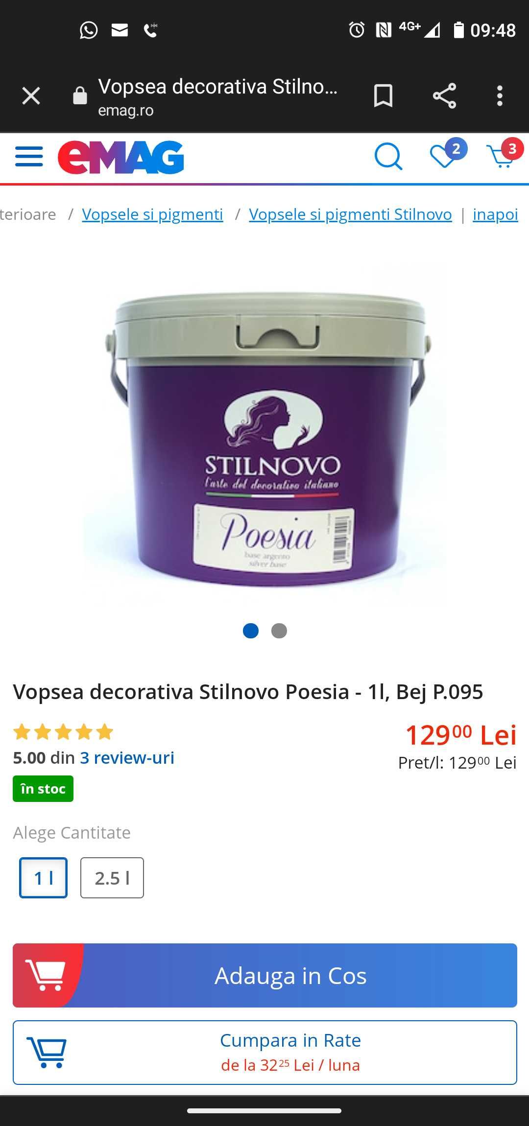 Decorativ pereți interiori, var ,velaturi Italia STILNOVO