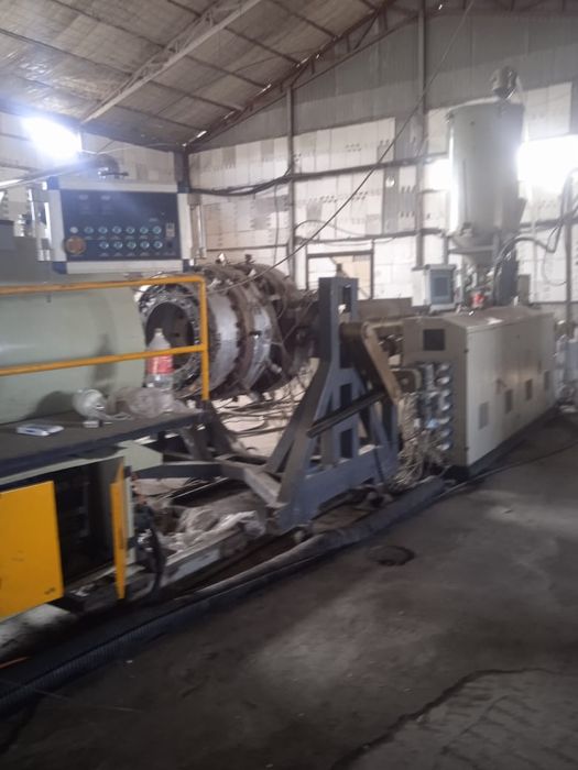 Продам большую линию по выпуску полиэтиленовых труб