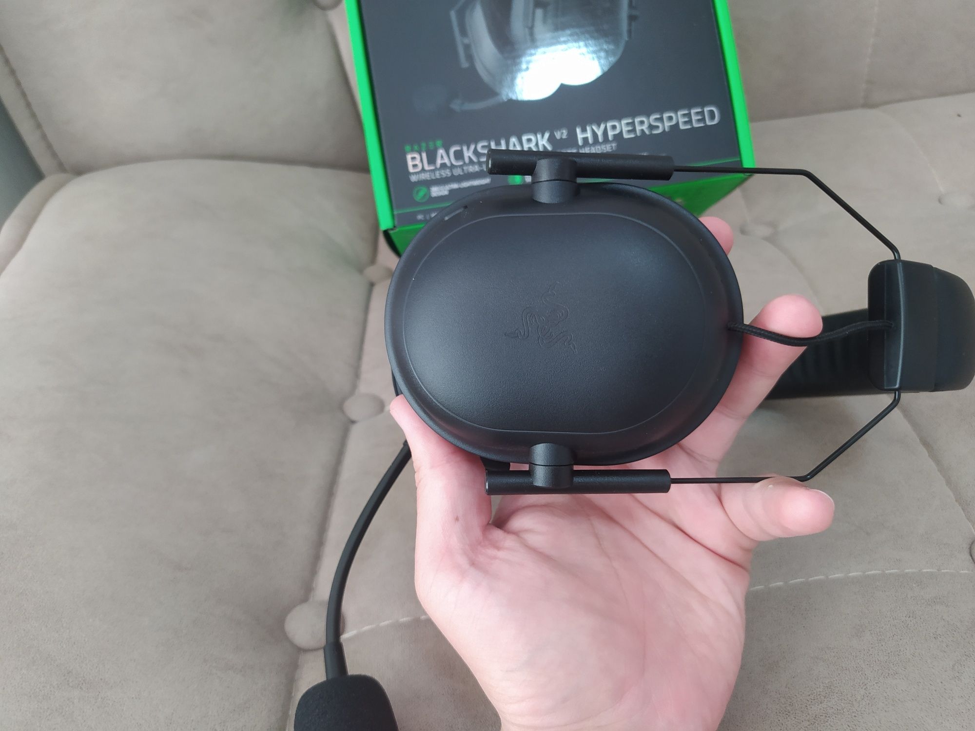 Naushnik razer black shark hayperspeed