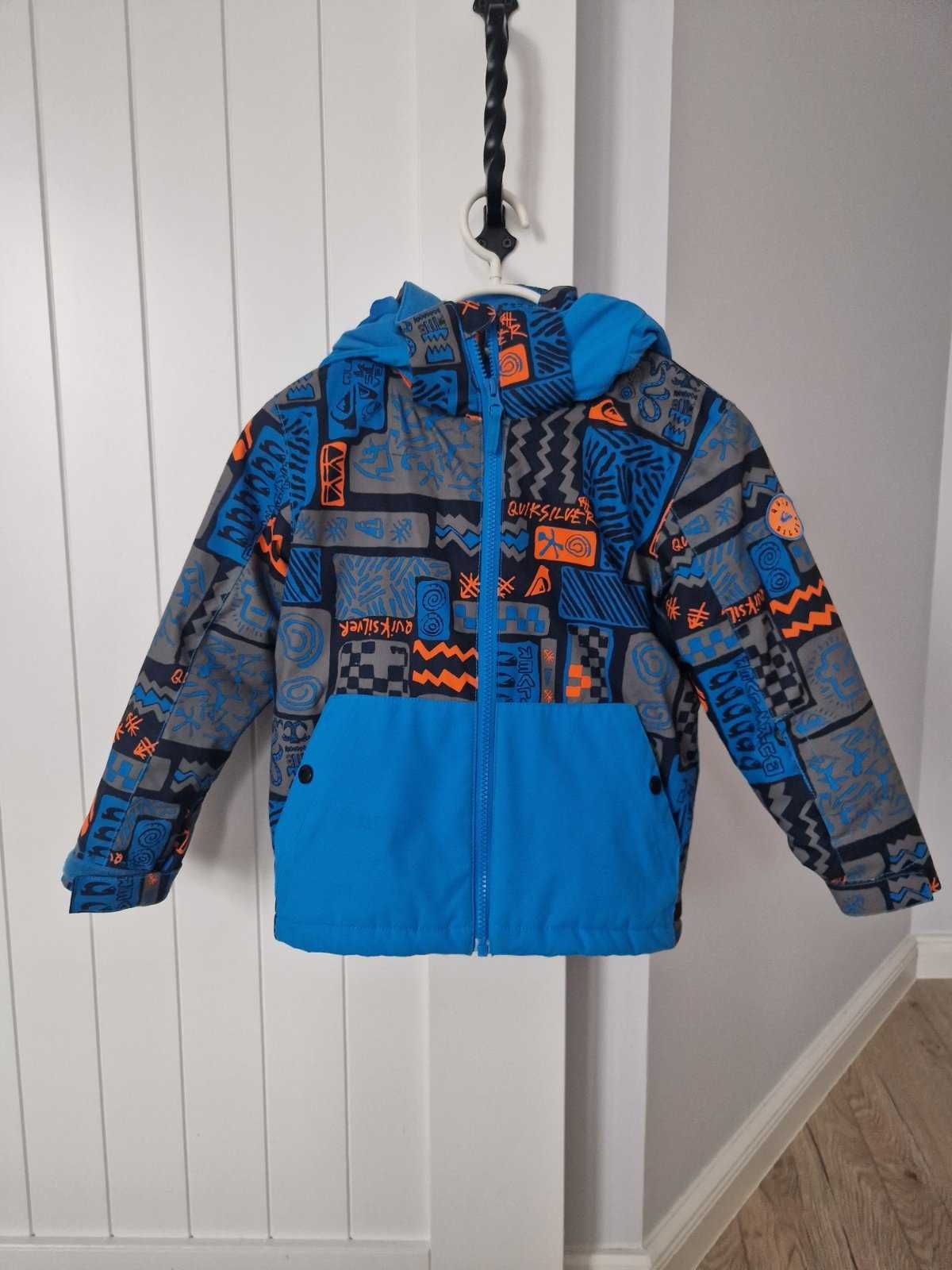 Детско ски/сноуборд яке Quiksilver, 4-5 год./ 104-110 см, +нова шапка