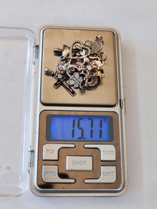 Лот сребърни медальони с проба 925