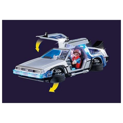 Vand Set Delorean Back to the future Playmobil