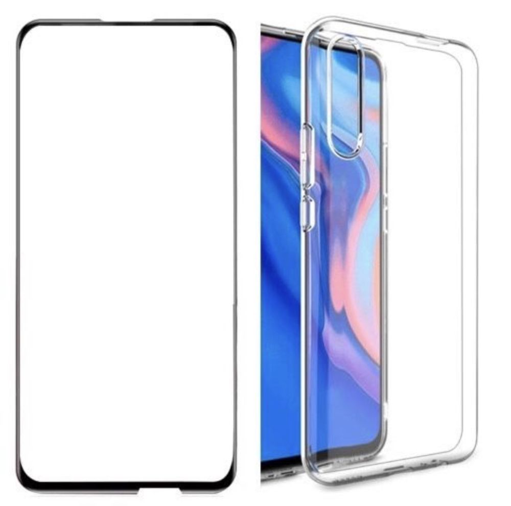 Samsung S10 Lite S20 FE - Husa Silicon Transparenta + Folie Sticla 11D