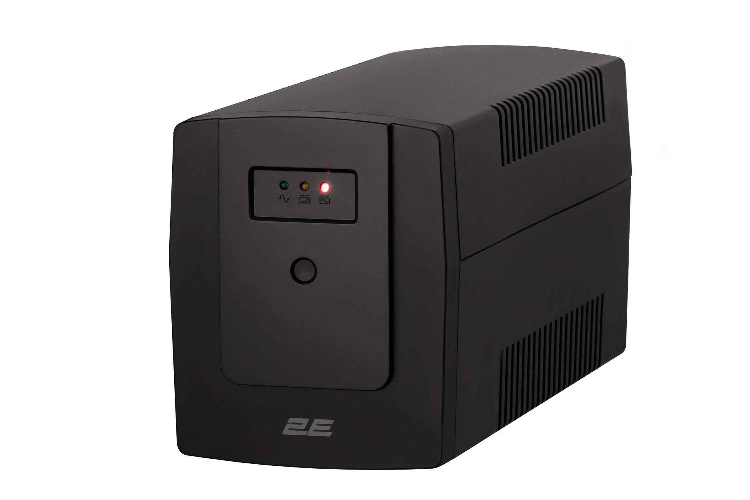 Источник бесперебойного питания 2E ED1200, 1200VA/720W, LED, 3xSchuko