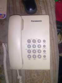 Телефон Panasonic проводной, домашний, стационарный