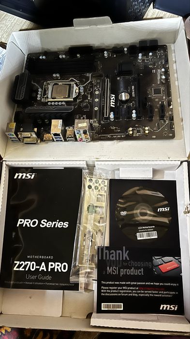 Материнская плата MSI