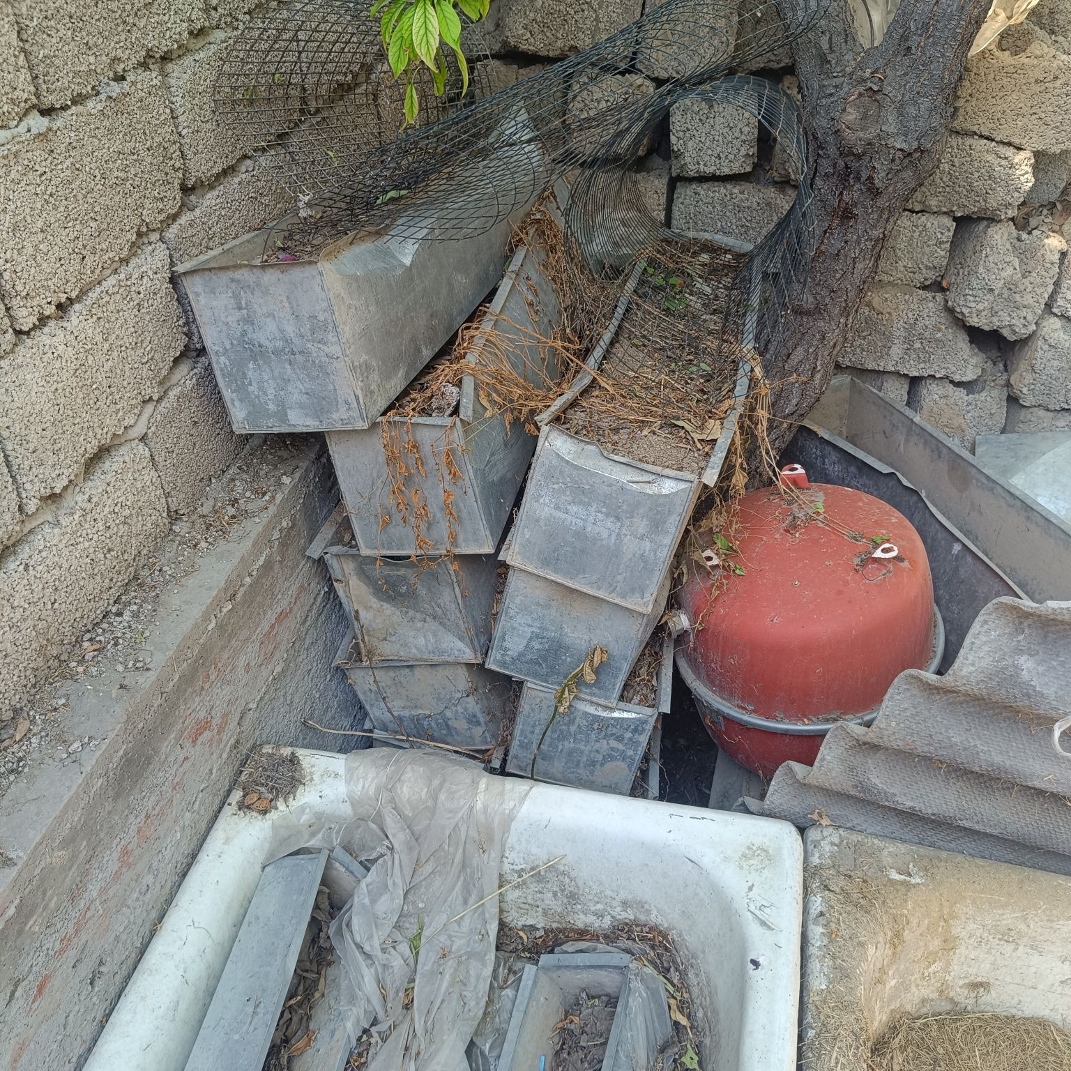 tekinga gul tuvaklar tunikadan qilingan