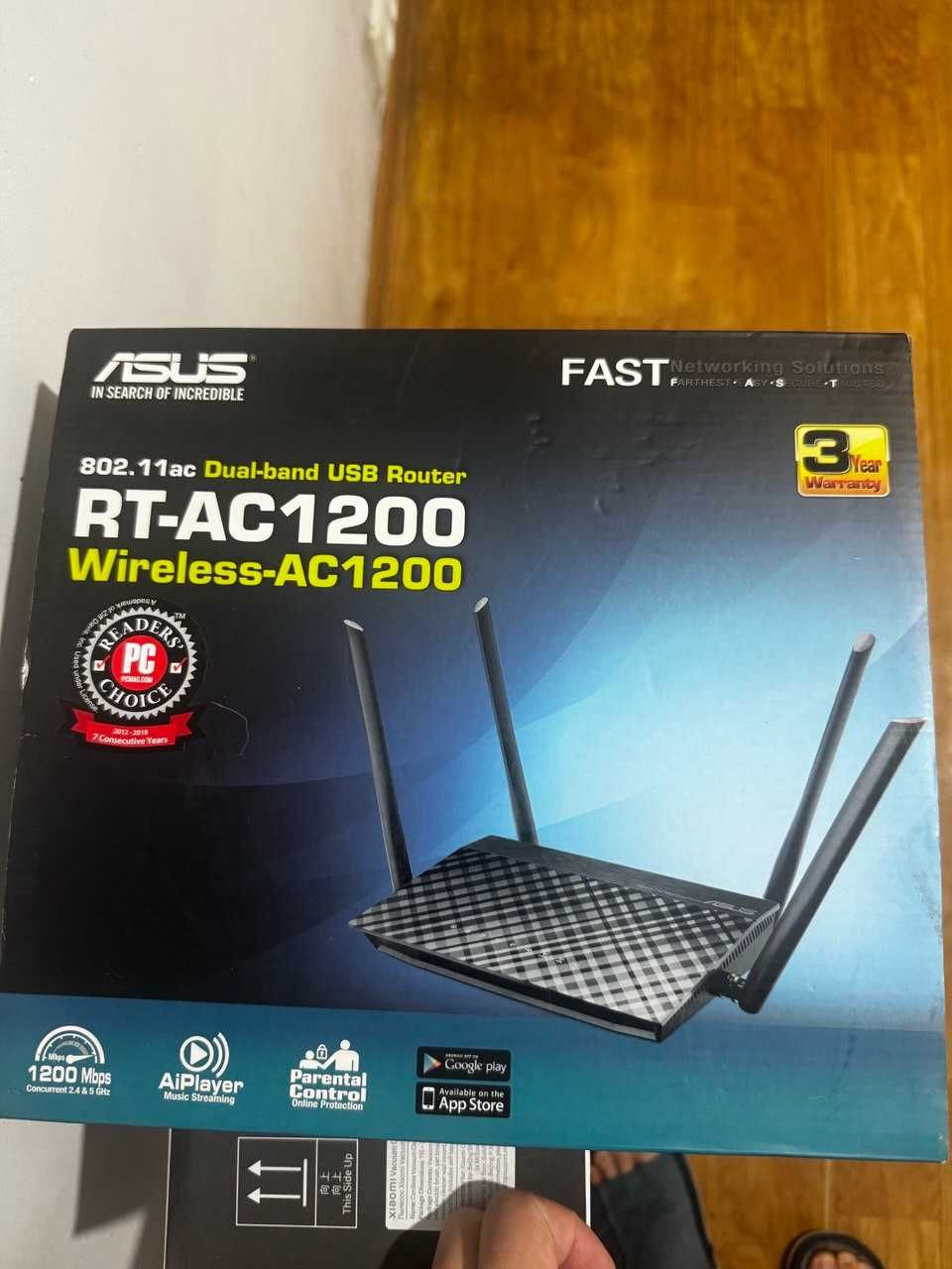 Продам роутер ASUS RT-AC1200 (Б/У)