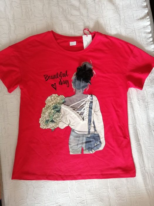 Дамска блуза с уникална декорация