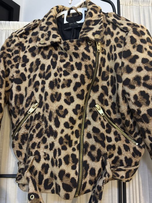 Jacheta leopard print Zara