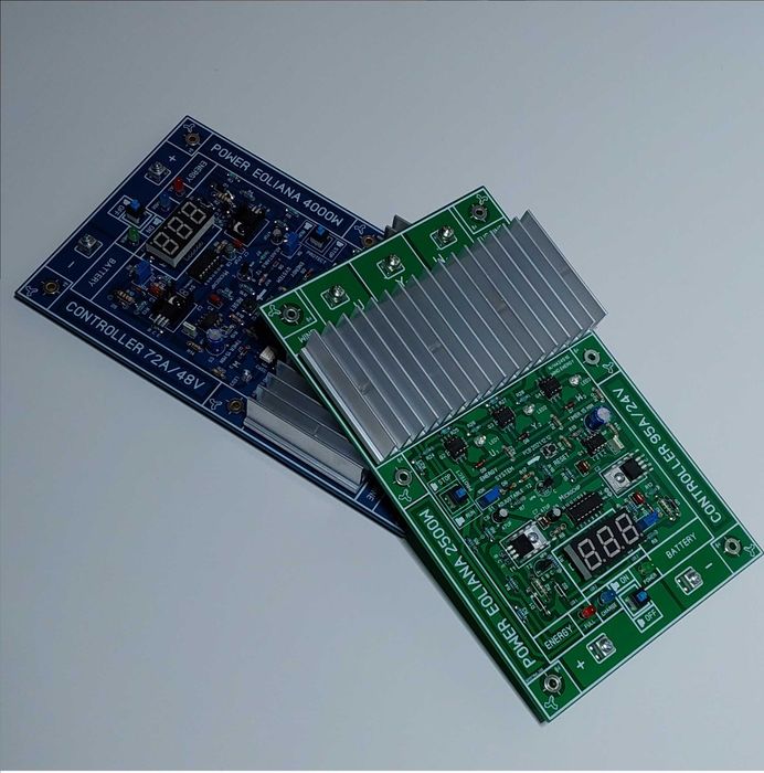 Regulator Eoliana  24 V  - 2500 W   sau  48 V  -  4000 W.