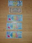Vand  bancnote vechi pentru colectionari (toate cinci, la pachet)