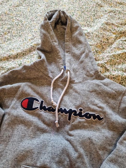 Дамски сив суичър Champion