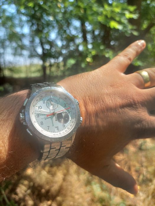 Ceas Hamilton Khaki Eto cronograf quartz swiss made