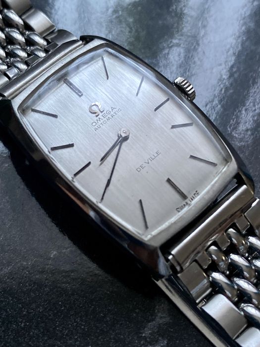 Ceas Omega De Ville Automatic.Model Tank.cadran Linen,