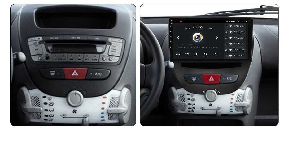 Navigatie Peugeot 107 si Citroen C1  2005 - 2015 Garantie 2GB 4GB 8GB