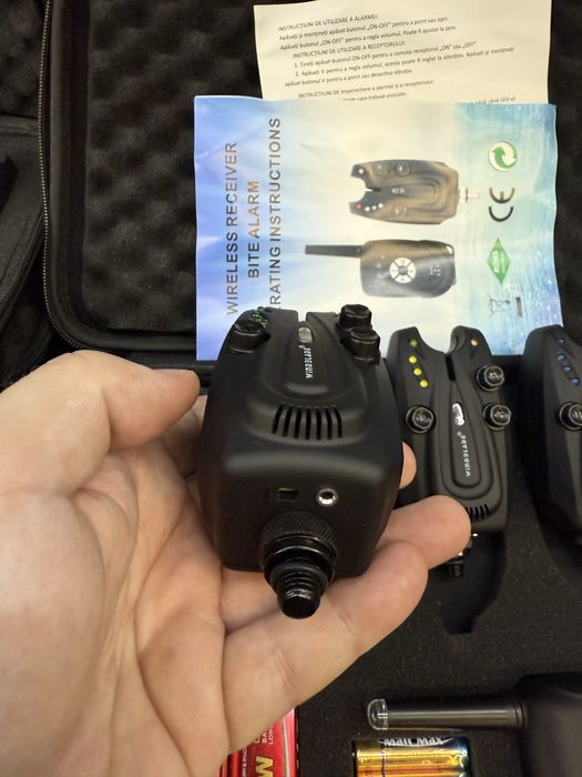 Set de 4 avertizori pentru pescuit, 4+1 WindBlade 2025 NEW